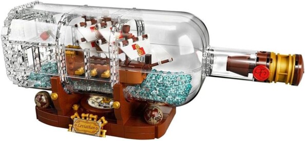 Bateau en bouteille Lego 962 pièces