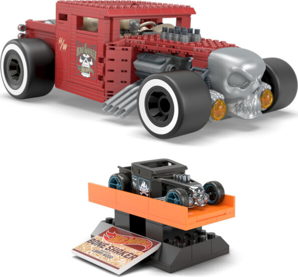 Hot Wheels Voiture Bone Shaker avec réplique en métal