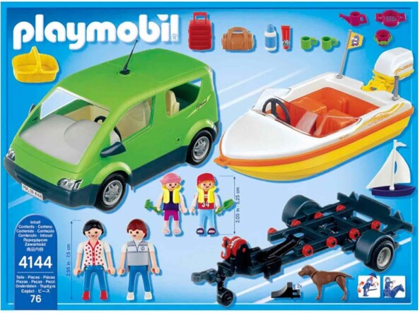 Dos boîte Playmobil 4144 Family Fun