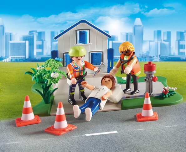 Secouristes Playmobil My Figures 70980