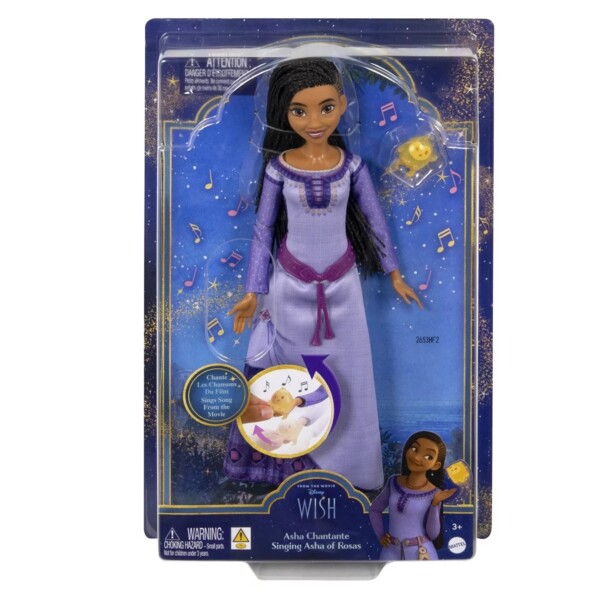 Poupée chantante Asha du film Disney Wish