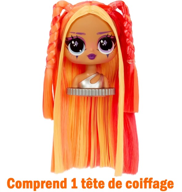 Tête à coiffer inclus ace la poupée L.O.L. Surprise!