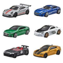 6 répliques Hot Wheels de modèles mythiques