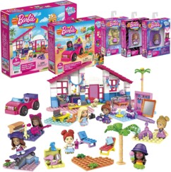 5 coffrets de construction Barbie de la marque Mega Construx