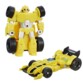 Jouet Transformers Bumblebee jaune en mode robot et voiture de course