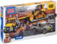 Transporteur de charges lourdes CAT Mega Bloks un grand chantier à construire