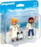 Duo officier et hôtesse de croisière Playmobil - 9216.