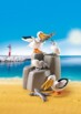 Couple de pélicans et leurs 2 bébés Playmobil