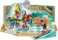 Une rampe de skate Playmobil pour tester les skateboards, rollers et vélos.