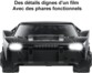 Batmobile avec phare éclairé