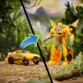 Transformation de Bumblebee de vehicule à robot