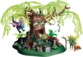 L'Arbre de la Sagesse avec une fée, un dragon et un animal
