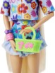 Gros plan sur le sac à main en forme de panier de Barbie