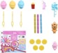 Accessoires du jeu Barbie et son stand de barbe à papa