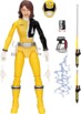 Figurine Ranger jaune avec ses accessoires interchangeables